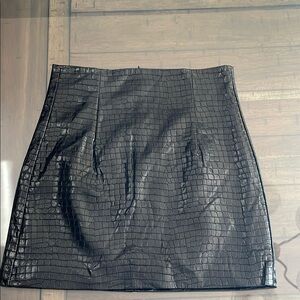 Zara Black Mini Skirt